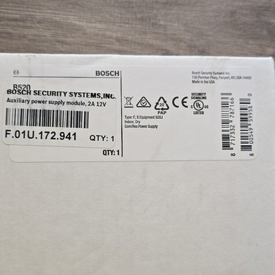 Sealed Bosch B520 Auxiliary Power Supply Module 12V 2A MPN F.01U.172.941