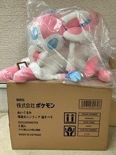 Pokemon Center Life Size Sylveon Jumbo Plush Doll Lying Down 33in New Japan