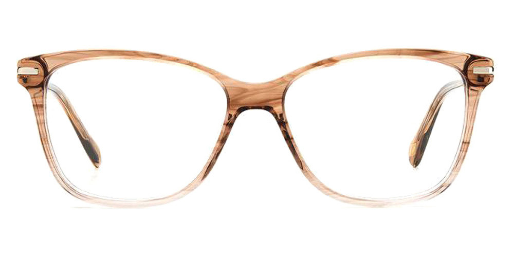 Fossil 7105 Очки женские роговые Cam Бежевый кошачий глаз 52 мм Новые 100% аутентичные