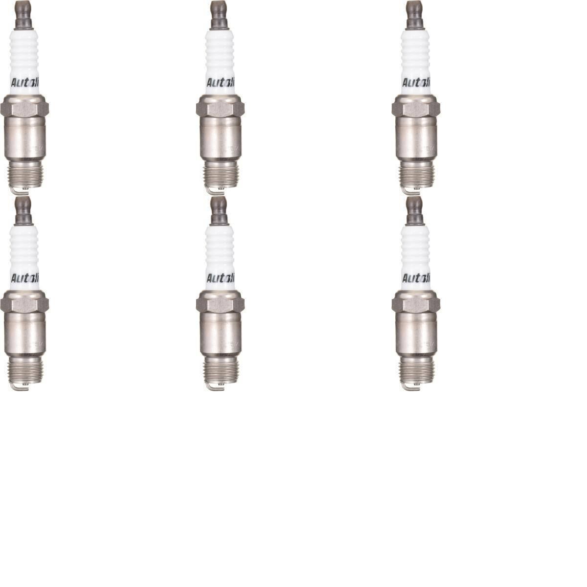 Autolite APP145 Spark Plug Pack of 6 for Chevrolet GMC Pontiac Blazer C10 70-90