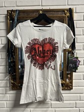 Abbey Dawn By Avril Lavigne Skull Heart T-shi...