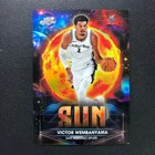 2025-26 Topps Chrome Cosmic Planetary Pursuit Sun Victor Wembanyama Spurs SSP #1