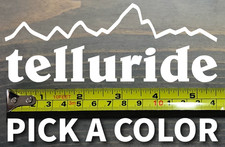 Telluride Sticker 5.5" Colorado Ski Mountain Snowboard Decal Silverton Ouray