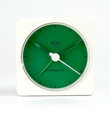 Starbucks Korea x BRAUN Alarm Table Clock / Modern or Joyful (Korea Limited)