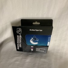 Reusable Insulated Hot Cup Sleeve Vancouver Canucks NHL NWT Sok It Brand