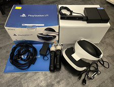 Sony PlayStation VR Headset Bundle w/ Camera, Processor Unit, 2 Move, HDMI USB