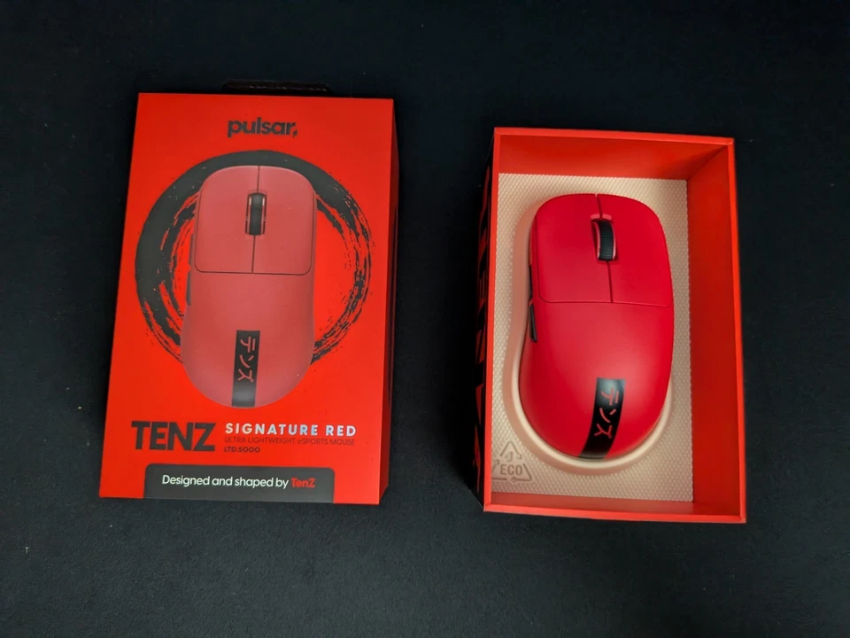 Pulsar TenZ Signature RED Edition Gaming Mouse - Image 2 of 3