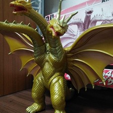 Mothra 3 King Ghidorah Big Size Sofubi Vinyl Figure MonsterArts With Box