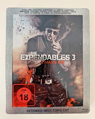 The Expendables 3 - Blu-ray Steelbook | Limitierte Sonderversion | Top Zustand