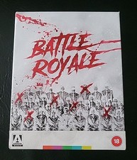 BATTLE ROYALE 4K UHD ARROW 5 DISC LIMITED EDITION UK RELEASE RARE TRUMP CARDS CD