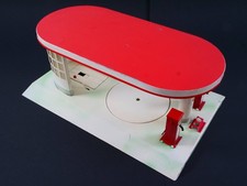 Kibri 565 ESSO-Tankstelle 2x Zapfsäule Tin Plate 1950-54 TOP! 1706-18-82