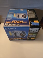 Sony Mavica MVC-FD100 Digital Camera 1.2MP Complete Kit w/ Box Charger Untested