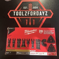 Milwaukee 20-Pc Oscillating Multi-Tool Blades  Model 49-10-9920