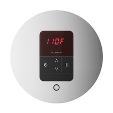 Mr. Steam ITRDPC iTempo Round Steam Control and Steamhead in Polished Chrome