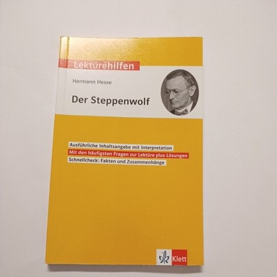 Klett Lektürehilfen Hermann Hesse, Der Steppenwolf:... | Buch | Zustand sehr gut