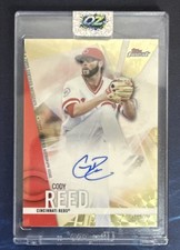Marketplace image: 2017 Topps Finest - Autographs Cody Reed #FA-CR Superfractor 1/1 "Rex Specs"