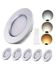 LED RV Ceiling Interior Lights, 12V LED Lights for RV 2700-6000K 12V Silver