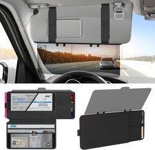 Sun Visor Extender For Car W Registration Holder Adjustable Car Visor Extender