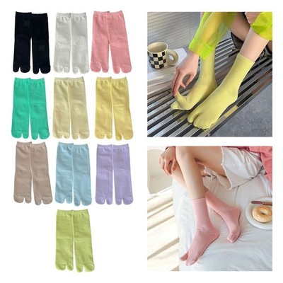 Flip-Flop-Socken für Damen, liefert geteilte Zehensocken für den