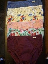 Jockey Elance Cotton Comfort Briefs Size 7, 2 Packs Totaling 6 Pair