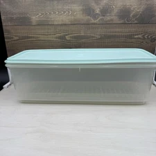Tupperware Celery Veggie Produce Keeper Container 782-12 Lid 784-6 Insert 783-5