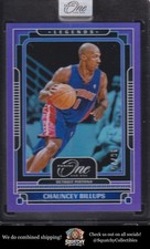 2024-25 Panini One and One #176 Chauncey Billups Purple #/25