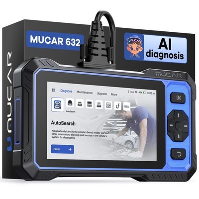 OBD2 Scanner, MUCAR 632 Elite AI-Assisted Bidirectional Scan Tool,... 