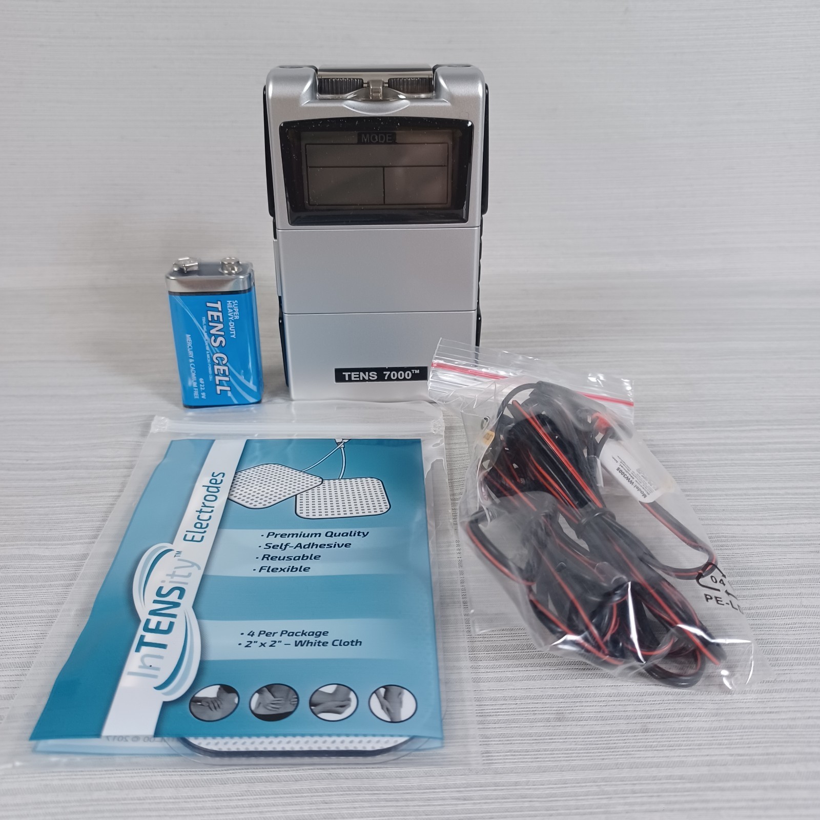 Roscoe Medical TENS 7000 Digital Pain Management Unit OTC Muscle Stimulator