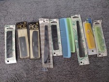 1970s Vistron PRO Lot of 10 Unbreakable Combs ACE Barber Hair Salon NIP Vintage