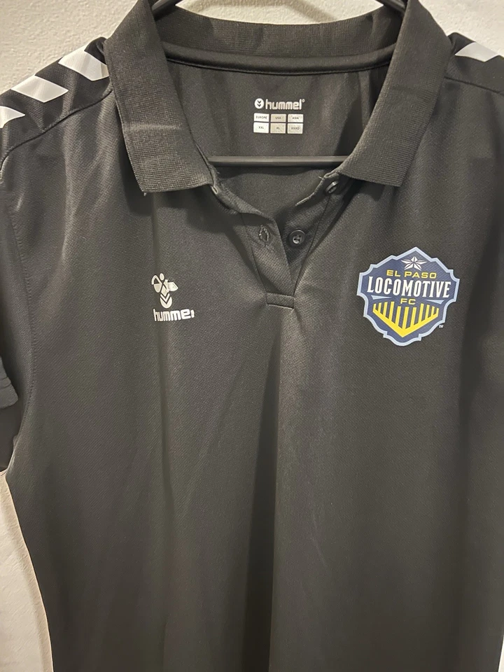 Polo de fútbol Hummel El Paso Locomotives XL.  Foto 2 de 4