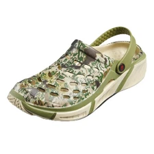 Joybees Adults Trekking Clog, Graphic Kryptek Transitional/Olive, Men 7, Women 9