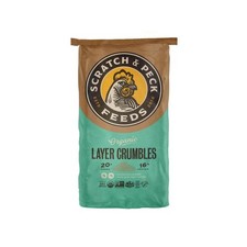 Scratch and Peck Feeds Whole Grain Layer Crumbles Chicken and Duck Feed - 25 ...