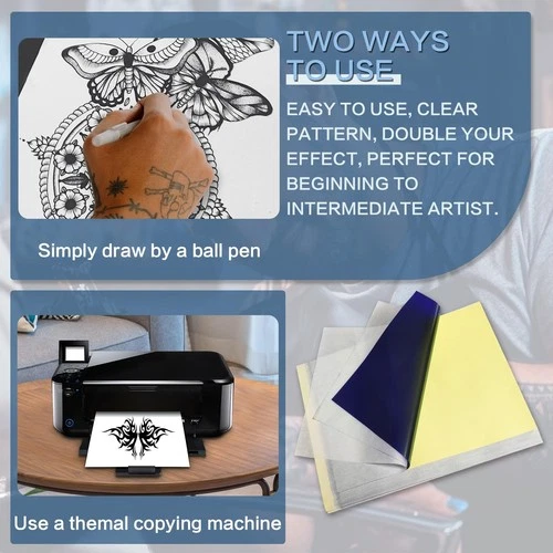 Tattoo Transfer Paper 50 Sheets image 5