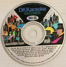 DK KARAOKE EDIT-A-VISION DISC DKG - 56 - THE GOLD STANDARD - RARE - OOP