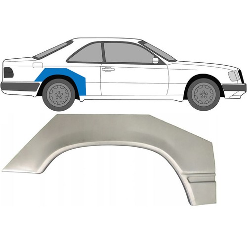 Für Mercedes E-Klasse W124 Coupe 84-96 Radlauf Reparaturblech Kotflügel / Paar - Bild 3 von 6