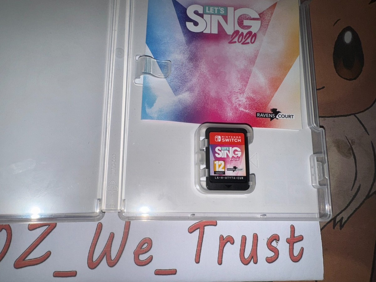 Let's Sing 2020 (Game Only) Nintendo Switch Boxed PAL for sale
