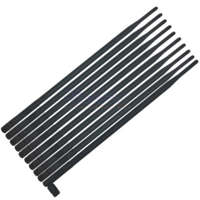 3-Pack 9dBi High Gain RP-SMA WiFi Antennas - Dual Band 2.4GHz/5GHz For Routers