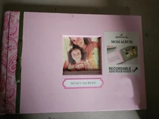Hallmark Pink Recordable Mom's the Best! Photo Album