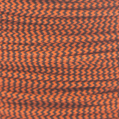 10', 25', 50', 100' Flo Orange & Black D Loop BCY #24 Rope Material