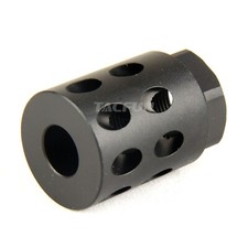 Anodized Black Muzzle Brake Compensator 9/16x24 TPI For .40