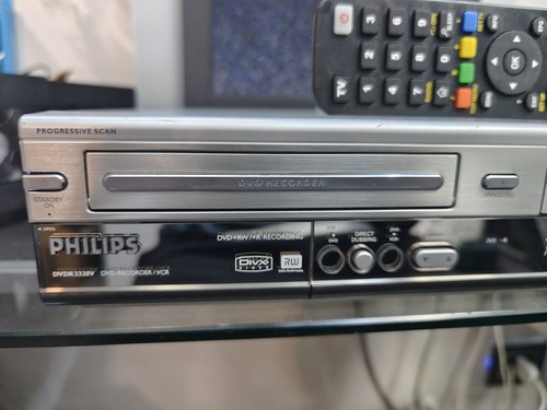 VIDEOREGISTRATORE VHS PHILIPS DVDR3320V DVD RECORDER TOP GAMMA COPIA VHS SU DVD - Foto 4 di 18