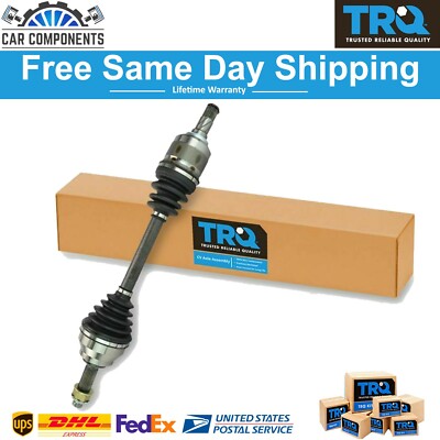 TRQ New Complete Front CV Axle Shaft Joint Driver Side For 2003-07