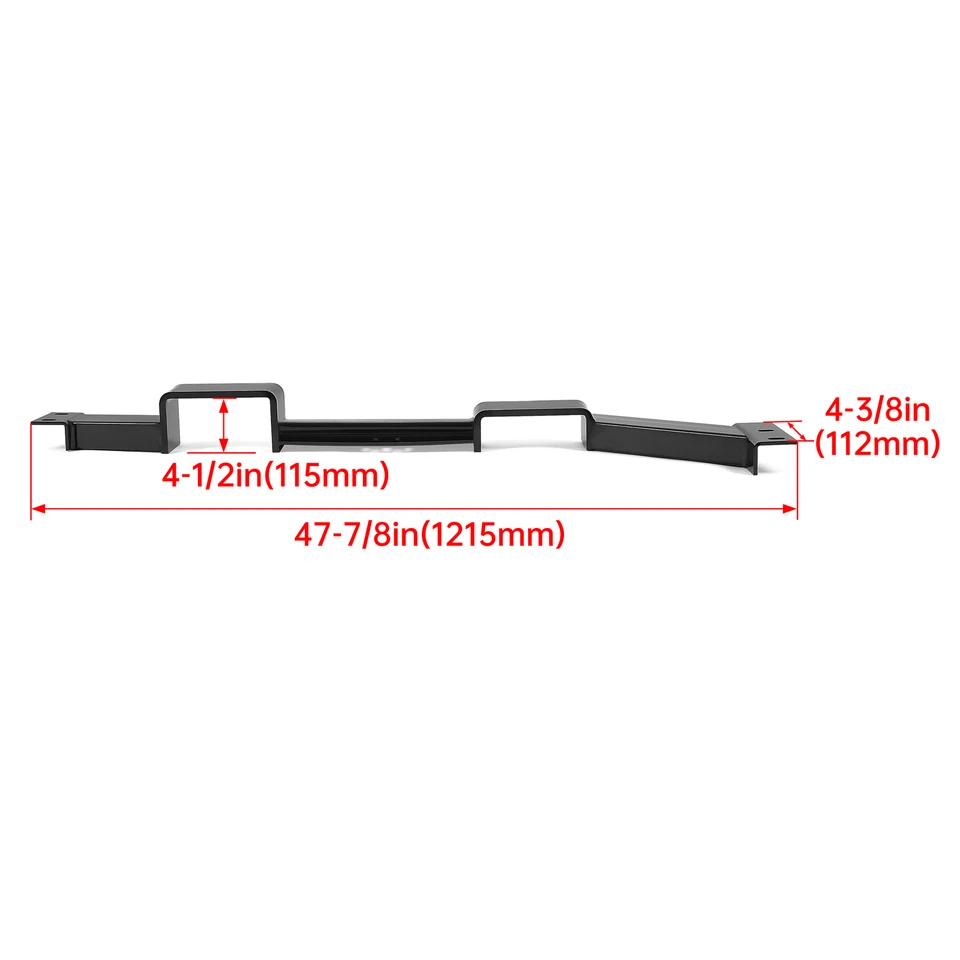 For Transmission Crossmember B-Body 1977-1990 GM-2 Transmission Group Steel - Image 2 of 4