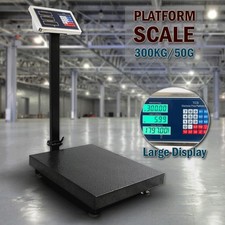 300kg Electronic Digital Platform Scale Computing Postal Shop Scales Weight