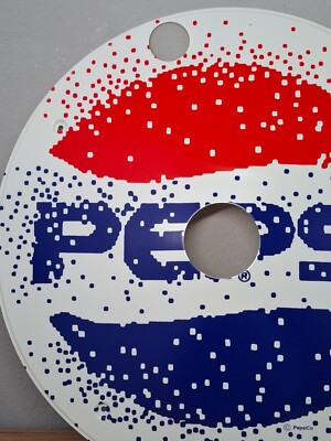 Retro Vintage Bicycle Parts NIB NOS Retro Pepsi Themed Disc - 26