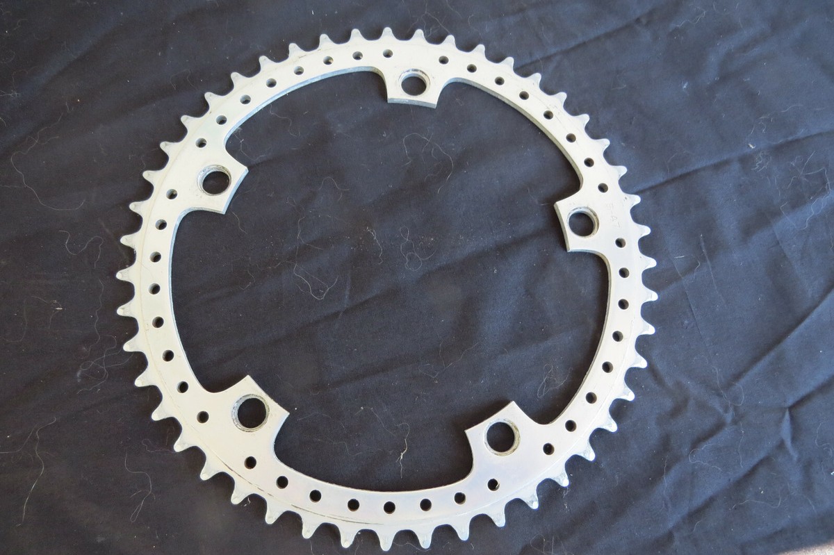 Vieux Kit Manivelle SR Sugino 144 BCD Pour BMX, Avec Plateau Percé 45T En Super état