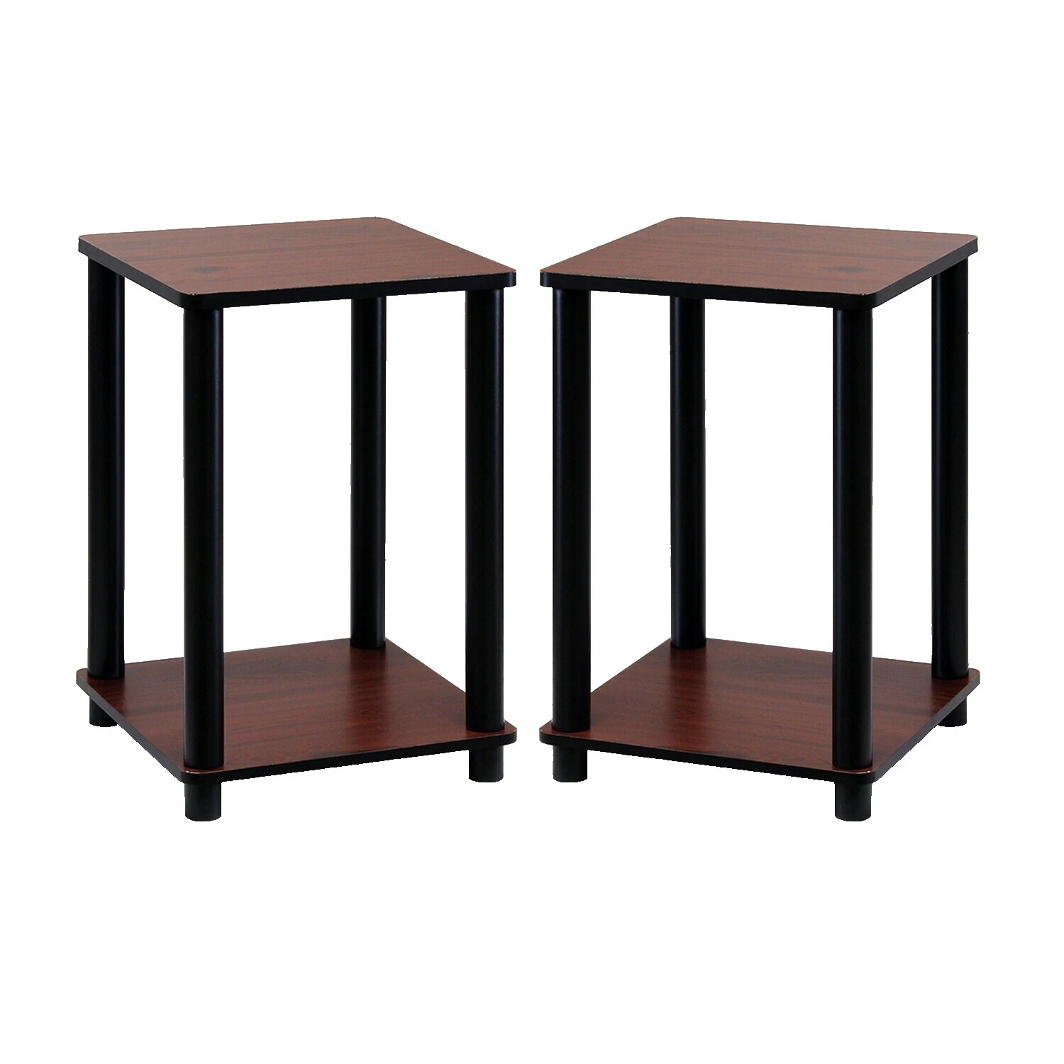 Dormitorio de madera Mesas de mesa de esquina