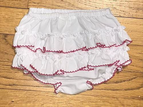Sarah Louise England Ruffle Diaper Cover Size Small