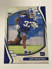 2021 Panini Absolute Football Rookie - Gary Brightwell RC - New York Giants