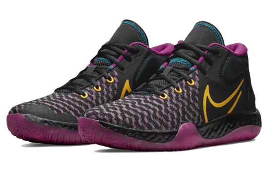 KD TREY 5 VIII EP 黒 紫 パープル イエロー 27cm 箱付き Nike KD Trey 5 VIII Black Cactus Flower for Sale